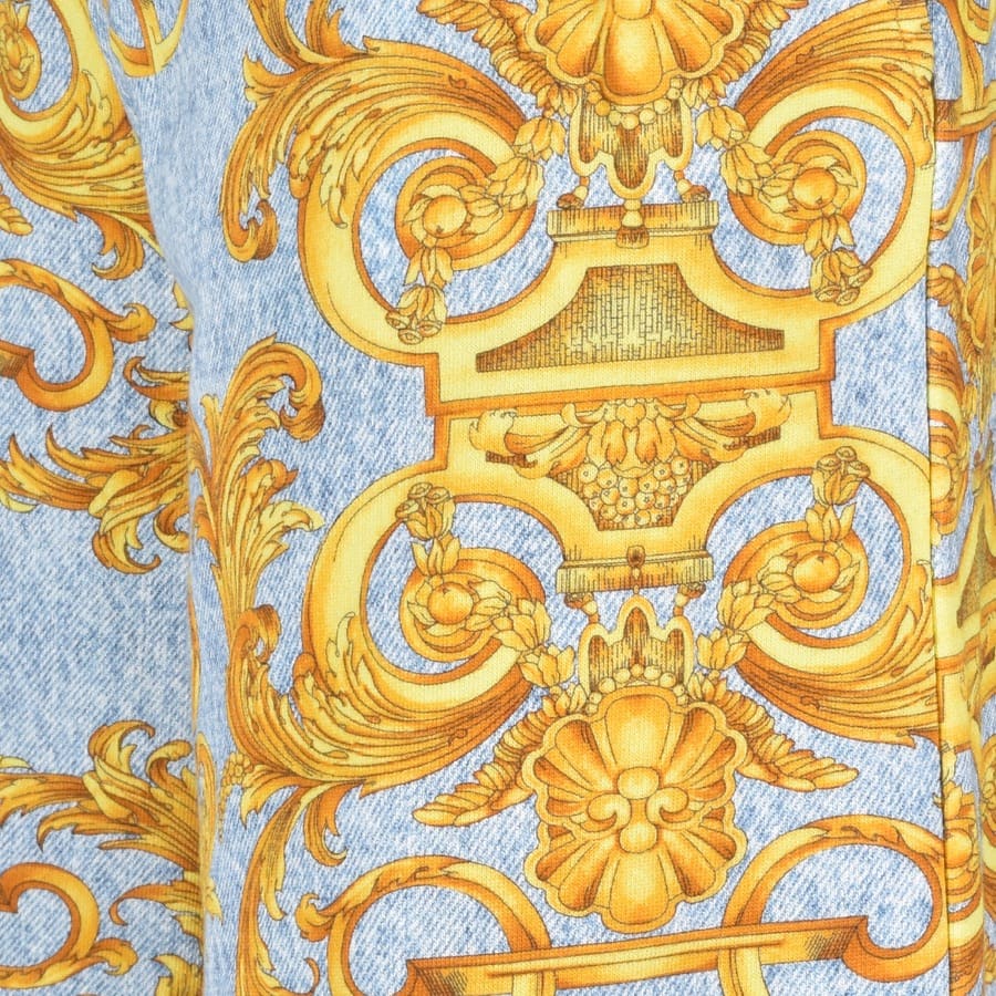 Alternative Image for ProductVersace Jeans Couture Print Shorts Blue3